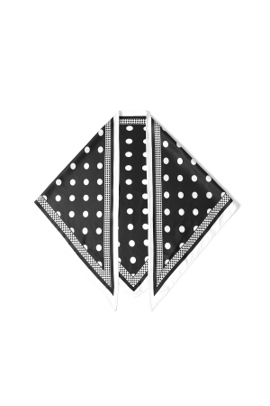 Écharpes D'Été À Pois, Accessoires Du Quotidien En Polyester h5 