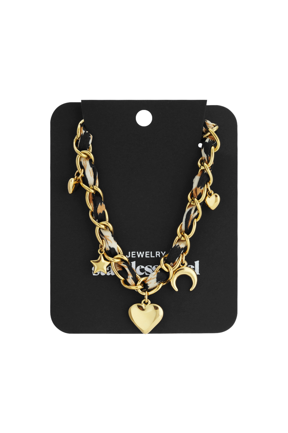 Colliers Pendentifs En Acier Inoxydable Série Star Casual Daily Simple Bijoux Pour Femmes Image5