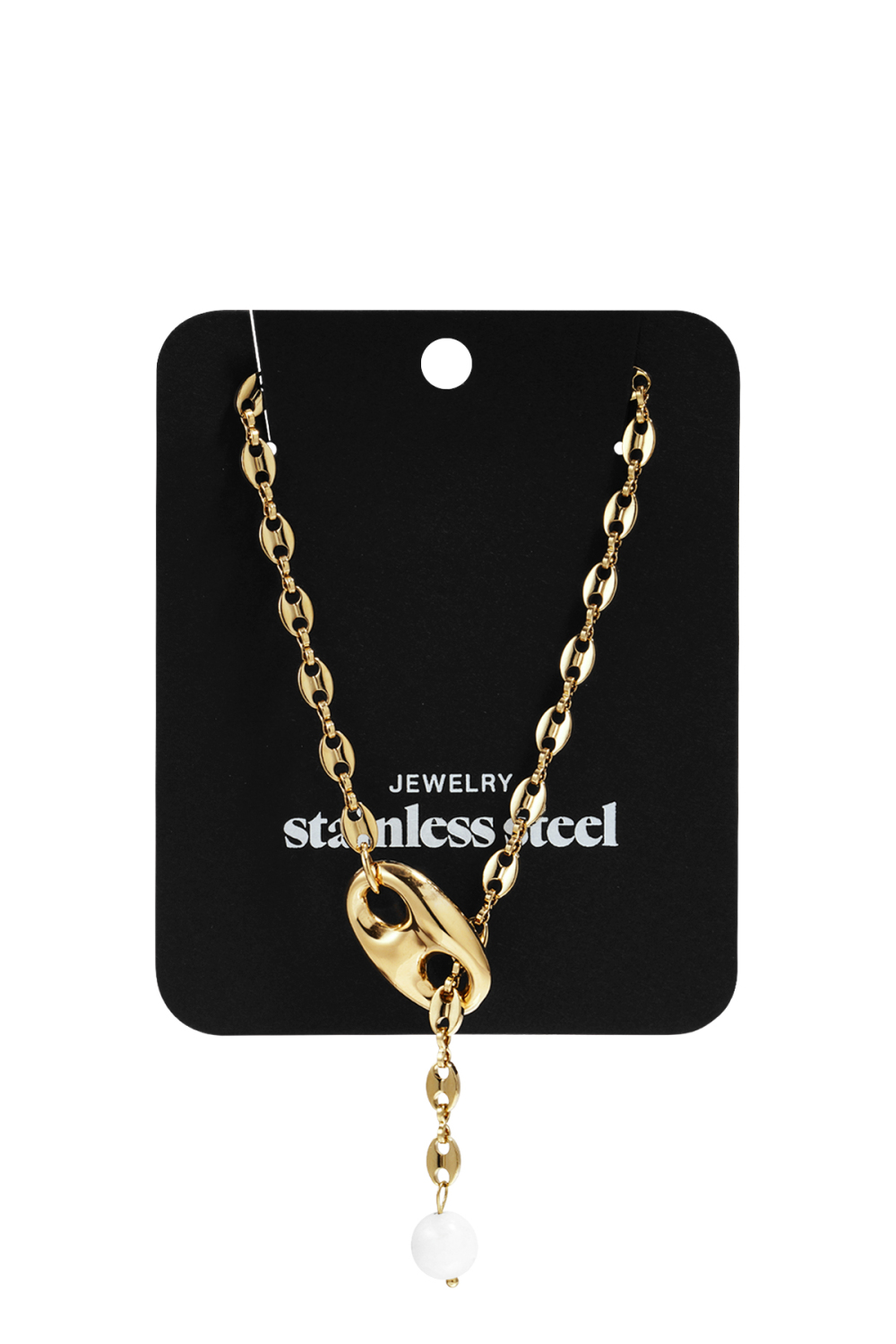 Collier Avec Perle Pendante h5Image3