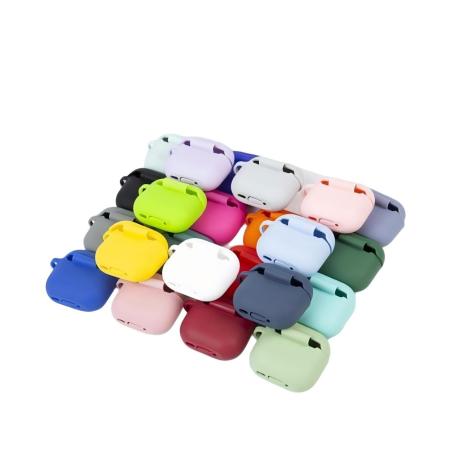 Étui pour écouteurs AirPods de couleur unie 2
