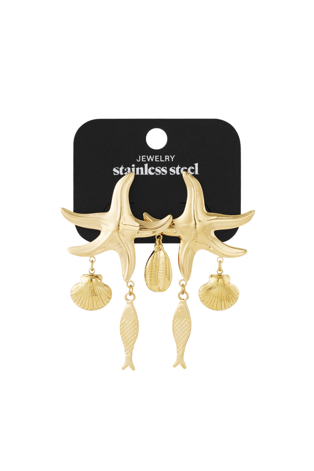 Boucles D'Oreilles Trésors D'Étoiles De Mer h5Image4