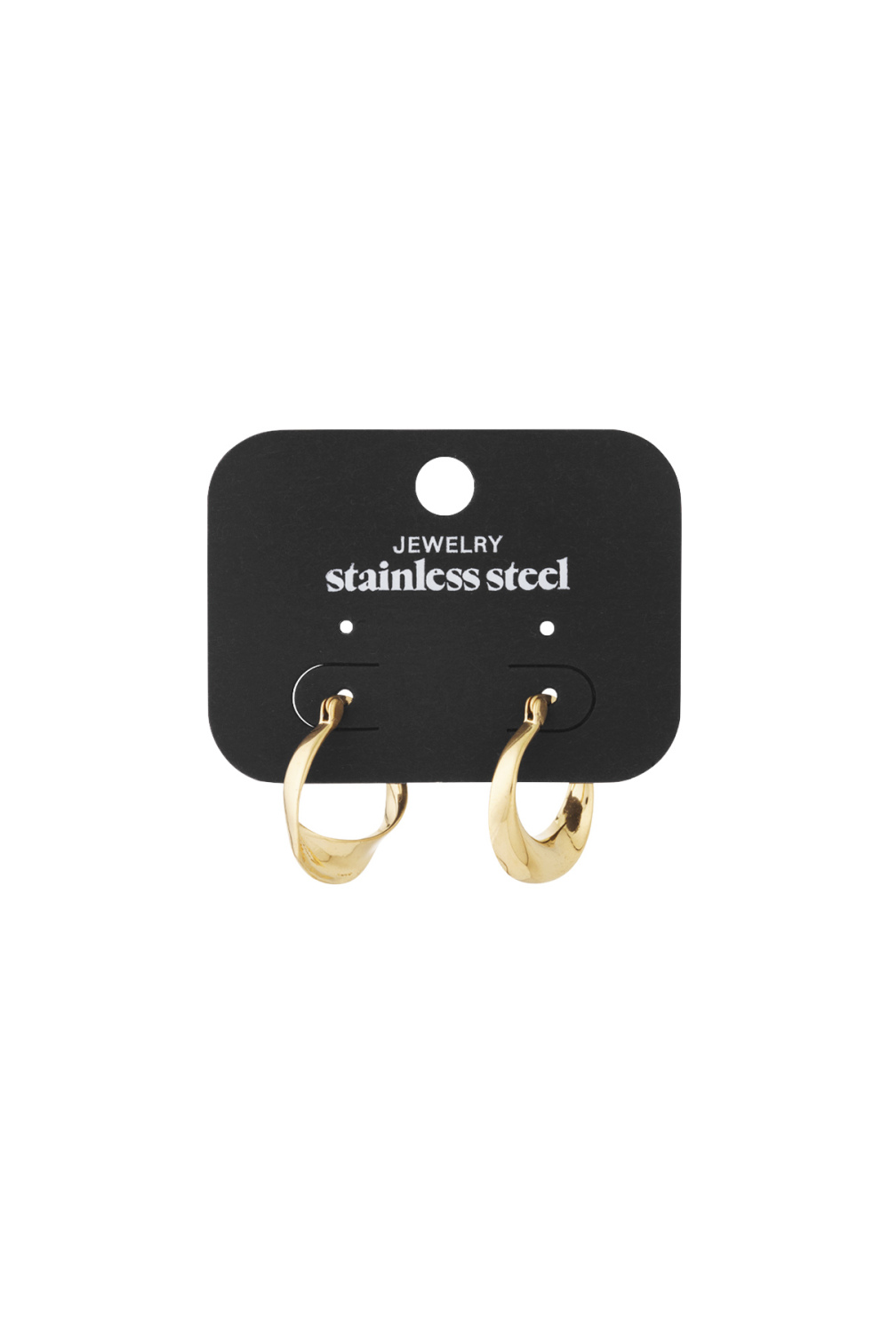 Boucles D'Oreilles Créoles Courbes Image3