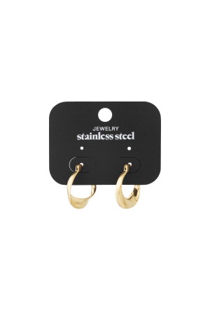 Boucles D'Oreilles Créoles Courbes h5 Image3
