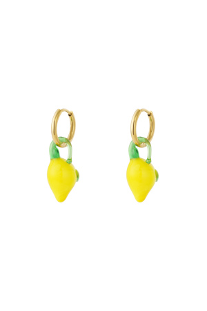 Boucles D'Oreilles Citron h5 