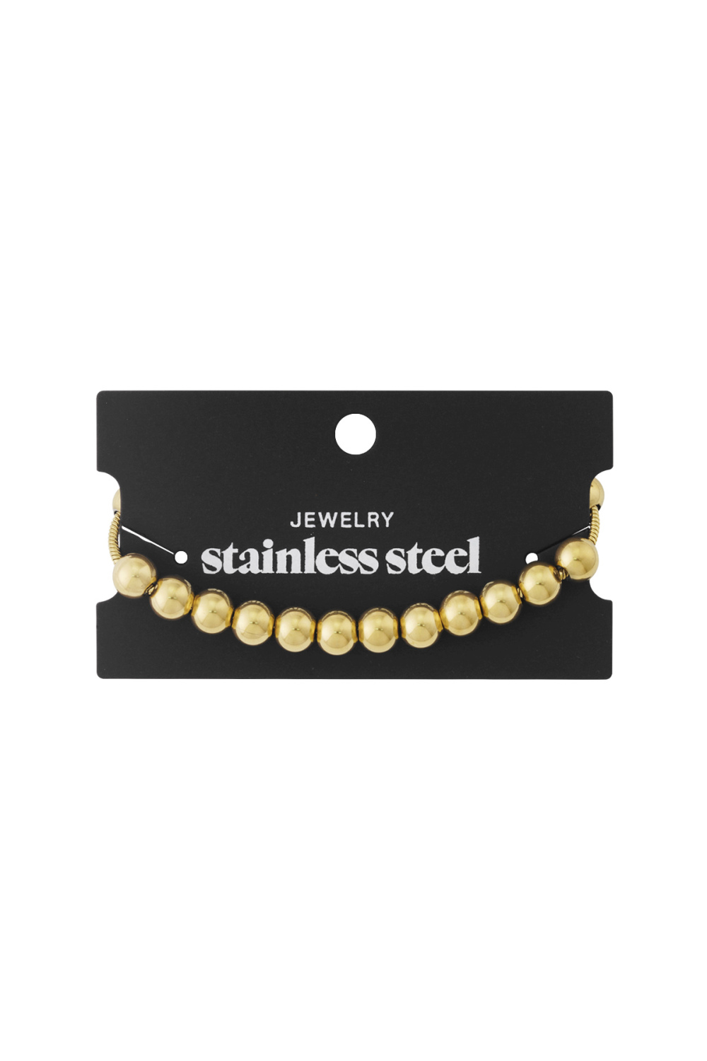 Bracelet De Perles Creuses - 8 Mm h5Image4