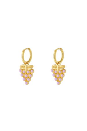 Boucles D'Oreilles Raisin h5 Image3