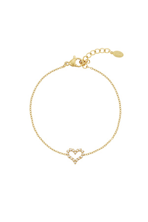 Bracelet Coeur Strass h5 