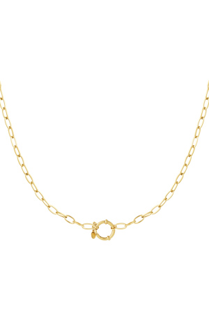 Collier Nœud Doré h5 
