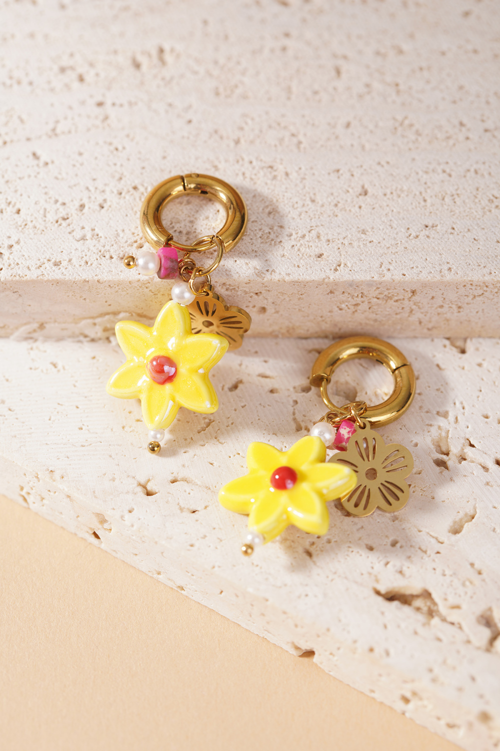 Boucles D'Oreilles Rêves De Fleurs Image5