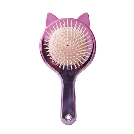 Brosse à cheveux en forme de chat avec coussin d'air, peigne pour femmes