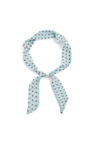 Écharpes D'Été À Pois, Accessoires Du Quotidien En Polyester h5 Image2