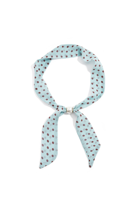 Écharpes d'été à pois, accessoires du quotidien en polyester