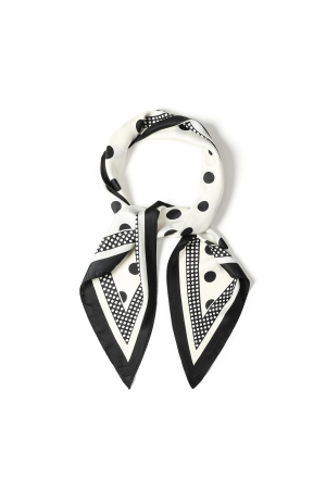 Écharpes D'Été À Pois, Accessoires Du Quotidien En Polyester h5 Image4