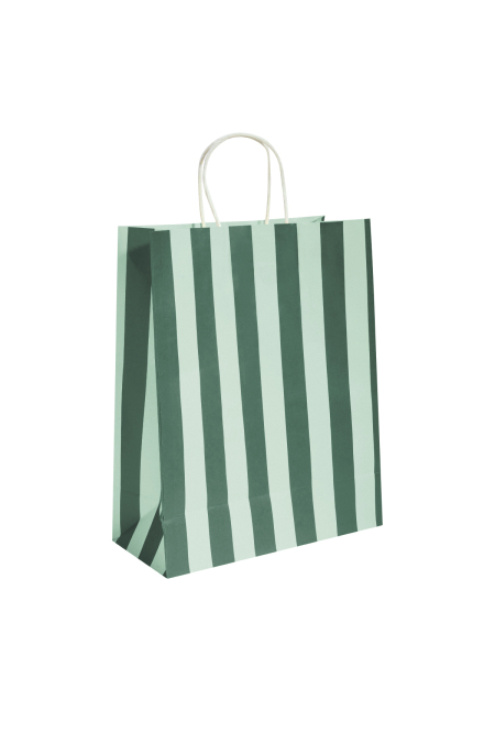 Sac cadeau rayé 2