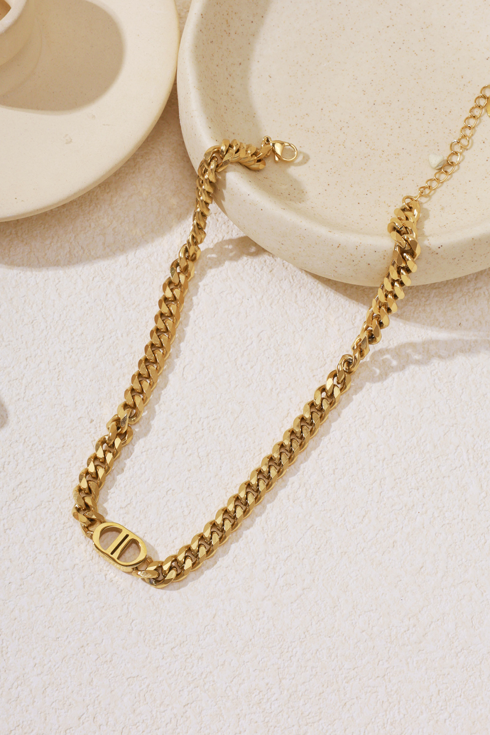 Collier The Good Life Couleur Or Acier Inoxydable Image5