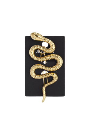 Broche Épingle À Cheveux Serpent Ornée De Pierres h5 Image4