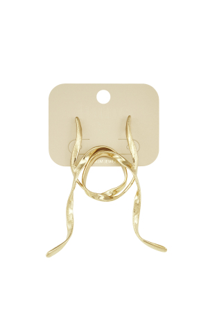 Boucles D'Oreilles À Tige Lignes Casual Daily Simple Series Bijoux Pour Femmes h5 Image5
