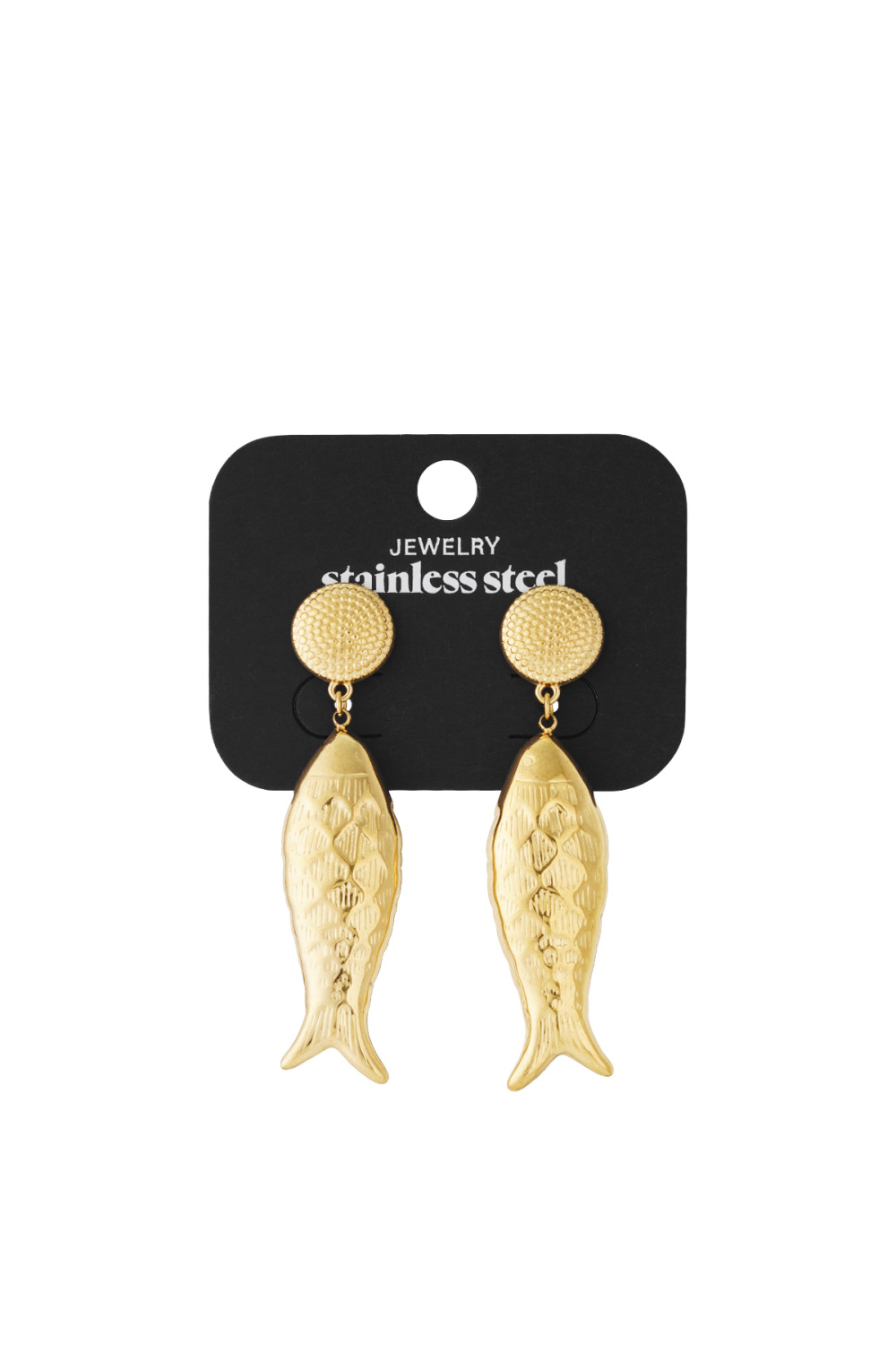 Grande Boucle D'Oreille Poisson Image4