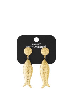 Grande Boucle D'Oreille Poisson h5 Image4