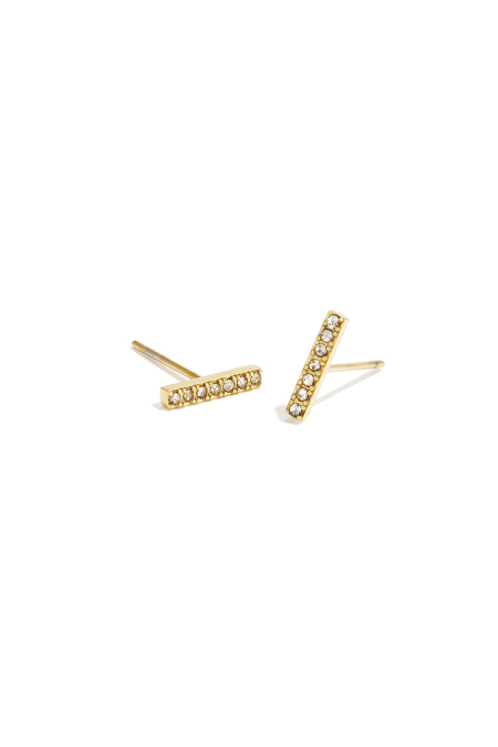 Boucles d'oreilles puces en acier inoxydable, forme irrégulière, collection décontractée et simple pour femmes