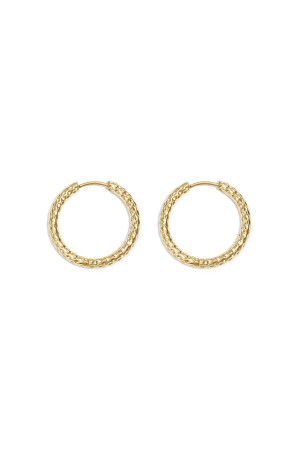 Petites Boucles D'Oreilles À Motifs En Acier Inoxydable h5 