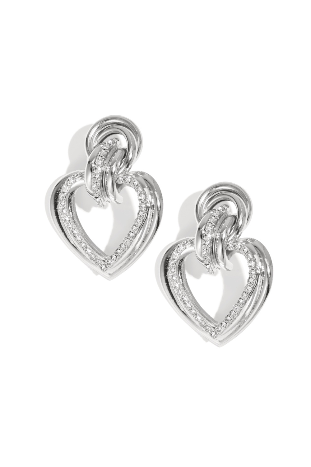 Boucles D'Oreilles Pendantes En Fer, Cœur, Élégantes, Série De Noël Luxueuse, Bijoux Pour Femmes Image5