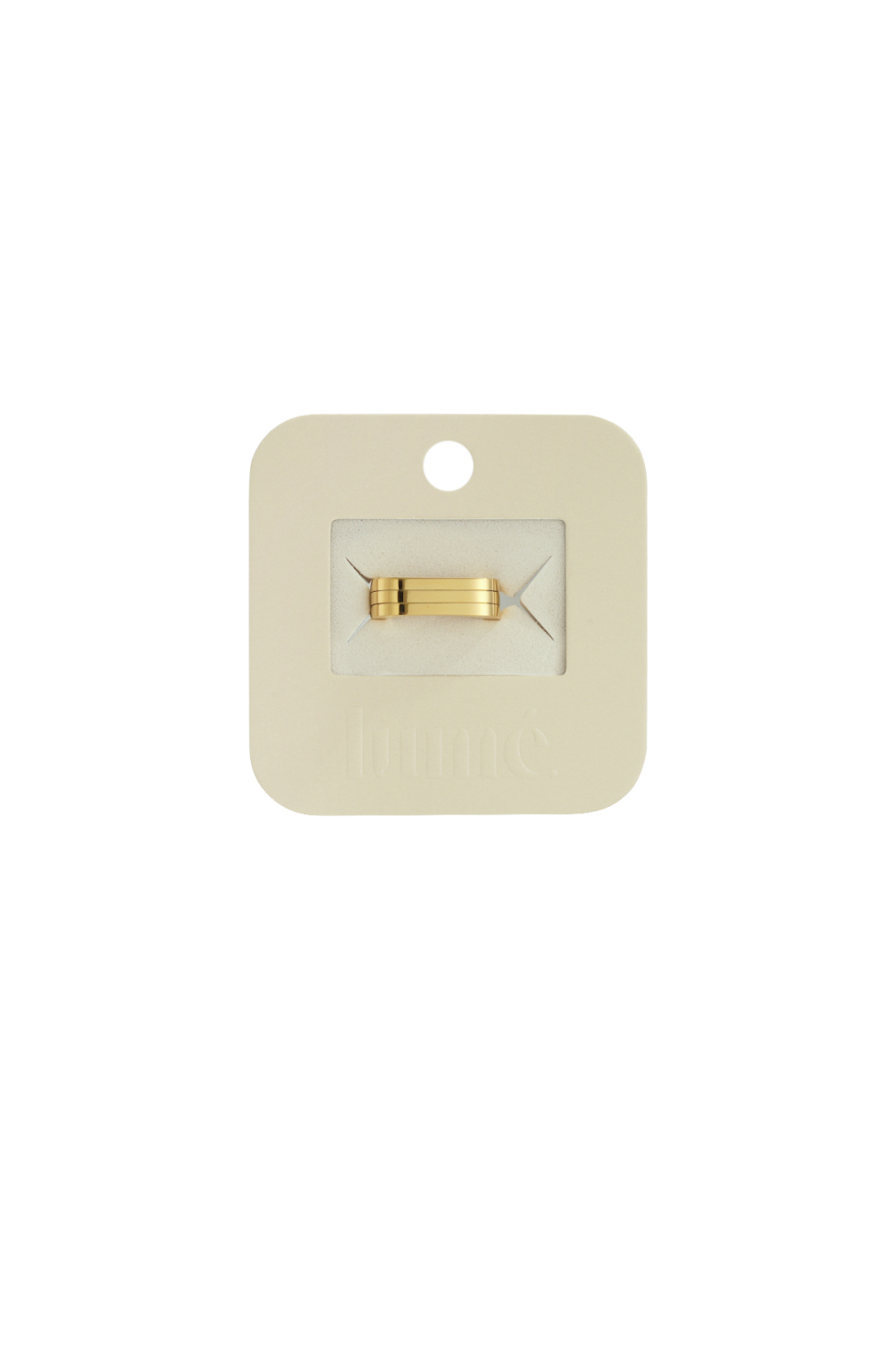 Bagues Minimalistes En Acier Inoxydable Rectangulaires Simple Daily Simple Series Bijoux Pour Femmes h5Image4