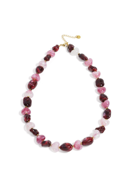 Colliers de perles en acrylique, série décontractée, simple et quotidienne, bijoux pour femmes