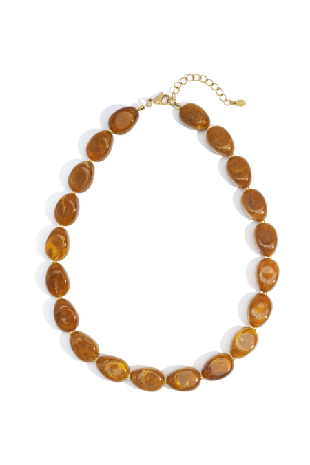 Colliers de perles en acrylique, série décontractée, simple et quotidienne, bijoux pour femmes