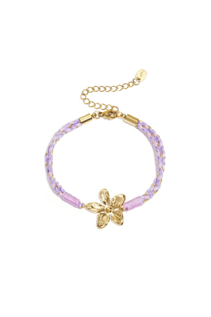 Bracelets À Breloques En Corde, Style Floral, Collection Décontractée, Vacances/Plage, Romantique, Bijoux Pour Femmes h5 Image6