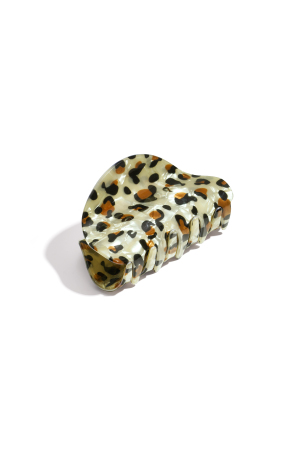 Pinces À Cheveux En Acrylique Imprimé Léopard, Accessoires Quotidiens h5 