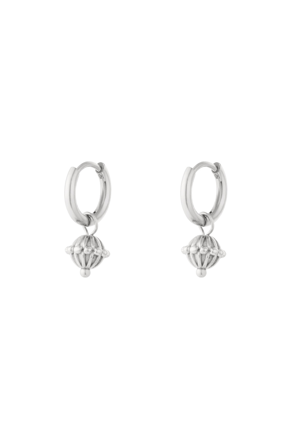 Boucles D'Oreilles À Breloques Globe h5Image3