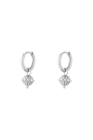 Boucles D'Oreilles À Breloques Globe h5 Image3