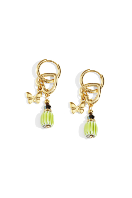 Boucles d'oreilles Butterfly Happy Charm
