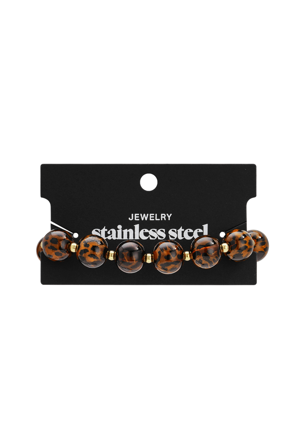 Bracelets En Perles Acryliques, Série Rétro Classique Quotidienne, Bijoux Pour Femmes - 14 Mm Image4