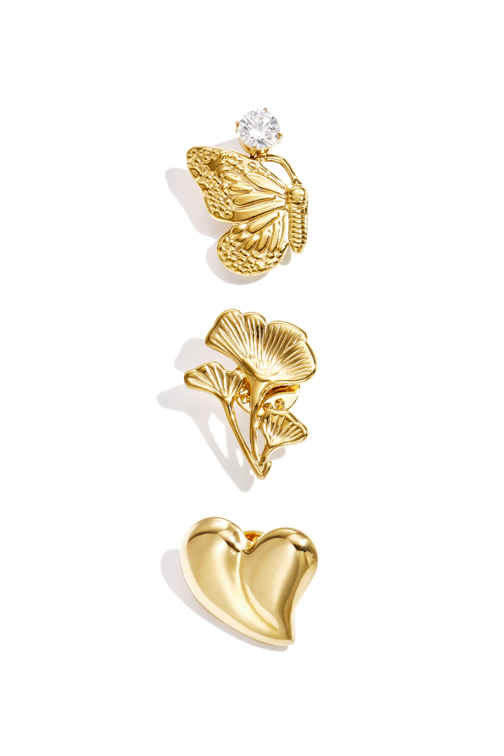 Broches Papillon En Acier Inoxydable, Collection Daily Simple, Bijoux Pour Femmes