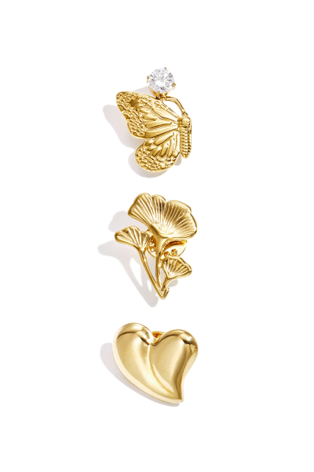 Broches papillon en acier inoxydable, collection Daily Simple, bijoux pour femmes