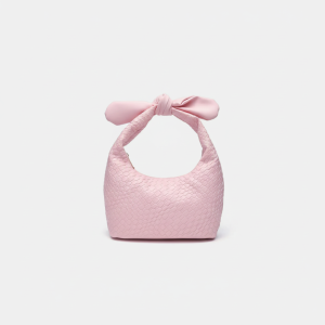 Sac À Main Pour Femme En Pu Avec Nœud Papillon, Série Simple, 1 Pièce h5 Image2
