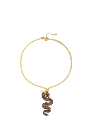 Colliers Pendentifs En Polyester Serpent Série Casual Daily Simple Bijoux Pour Femmes h5 