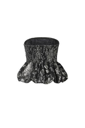 Tissu En Fibre De Polyester Pour Haut Sans Manches Femme Élégant Imprimé Floral h5 Image3