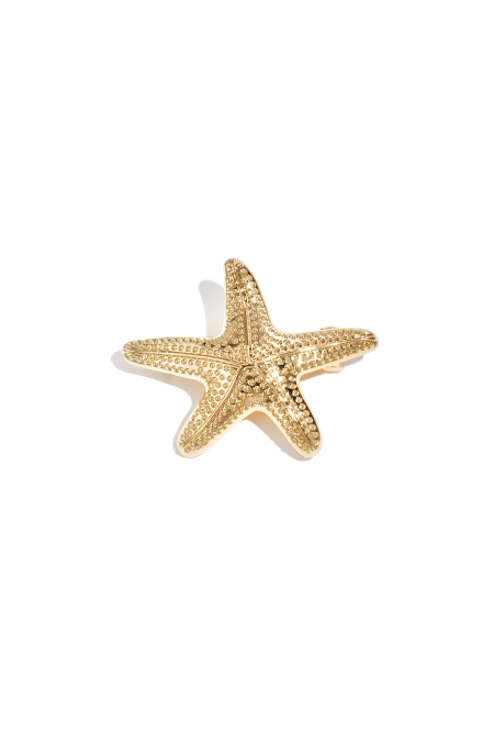 Pinces à cheveux étoile de mer en alliage, accessoires du quotidien