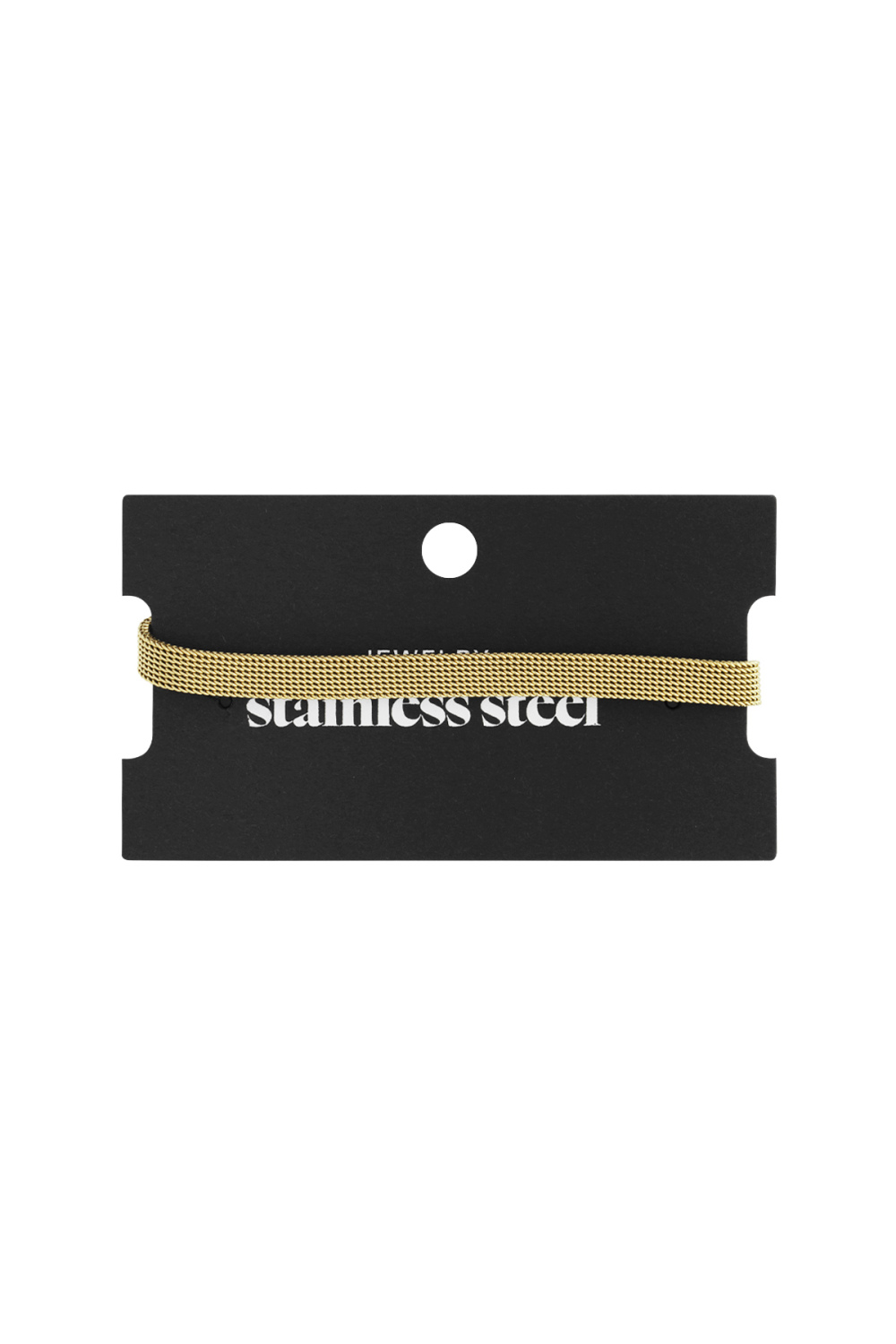 Bracelet En Acier Inoxydable Couleur Or Image4