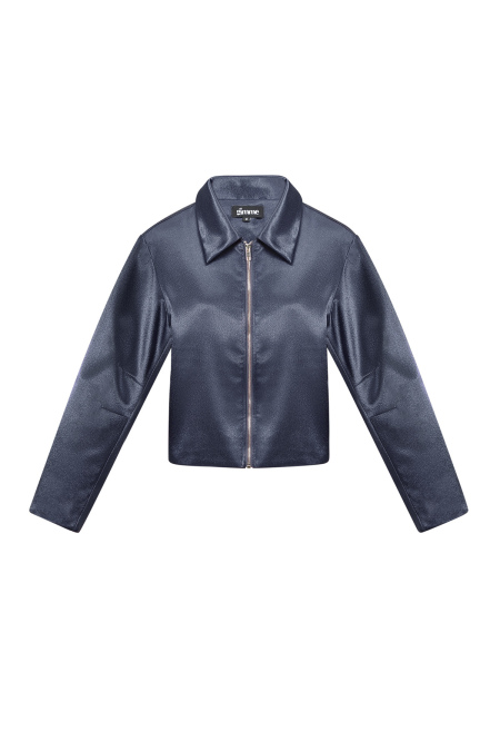Tissu Polyester Fibre Veste Femme Casual Automne/Hiver Couleur Unie 2