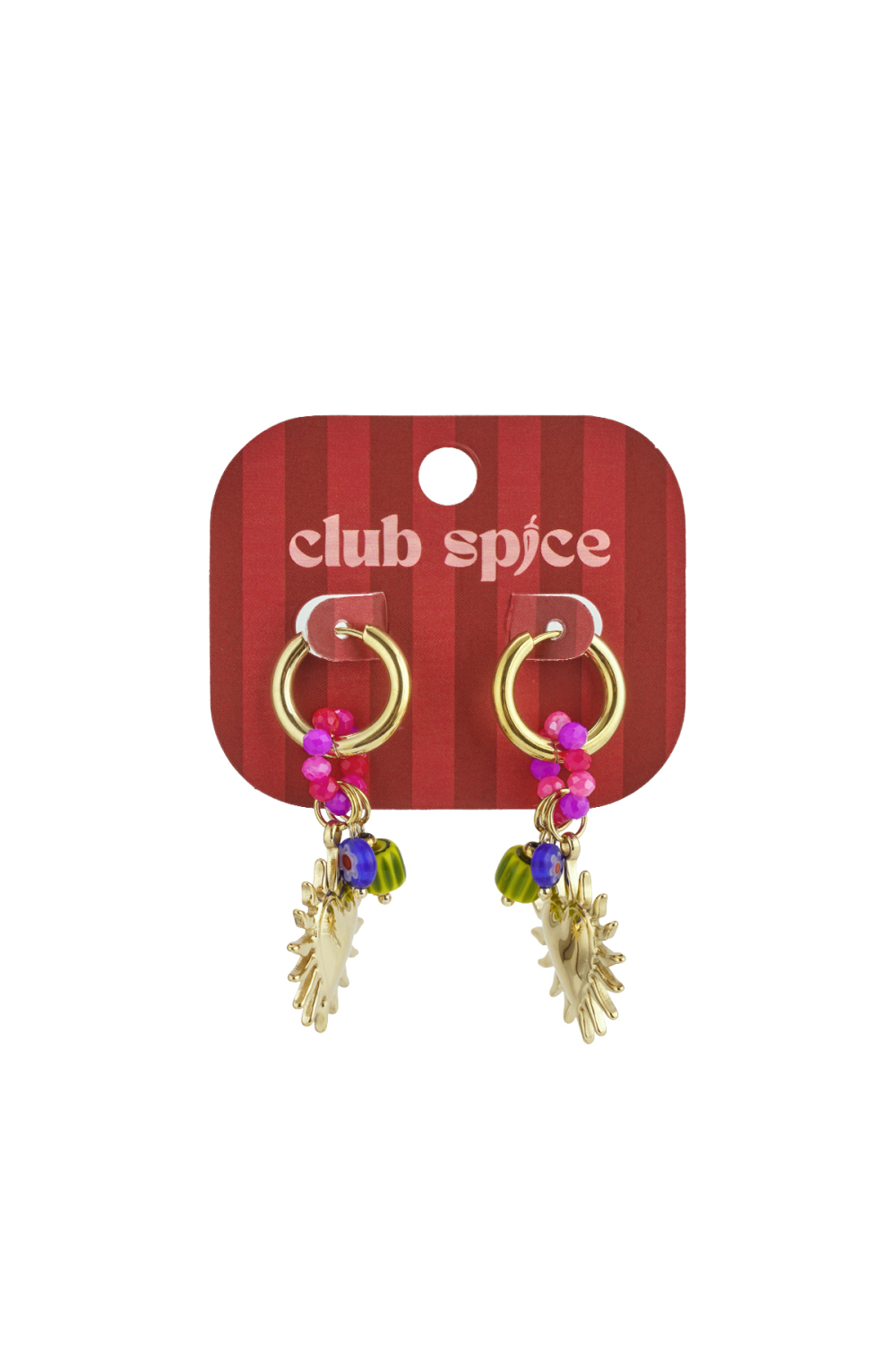 Boucles D'Oreilles À Breloques Happy Heart Glowing h5Image5