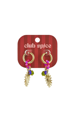 Boucles D'Oreilles À Breloques Happy Heart Glowing h5 Image5