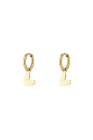 Boucles D'Oreilles Coeur Pur h5 