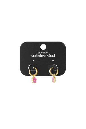 Boucles D'Oreilles Mini Fleurs h5 Image4