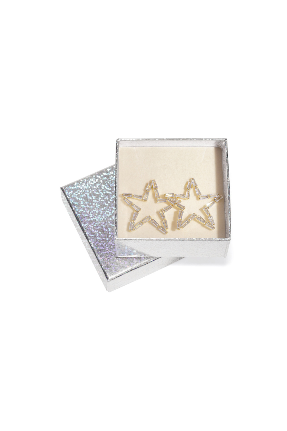 Boucles D'Oreilles À Tige En Cuivre Étoile Élégant Noël Série Luxueuse Bijoux Pour Femmes h5Image2