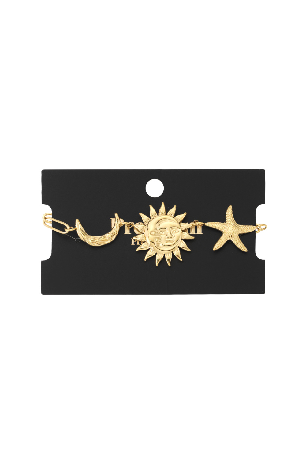 Collier Soleil Lune Étoile Image4