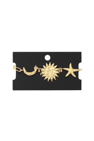 Collier Soleil Lune Étoile h5 Image4